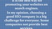 Facts and figures for choosing the best SEO Company