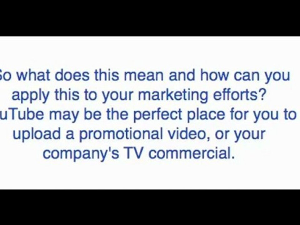 YouTube White Paper - The New Search Engine