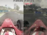 F1 2010 vs F1 2011 - Interlagos (Wet)