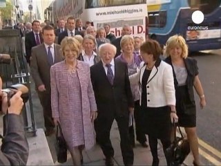 İrlanda'da cumhurbaşkanlığı seçim çalışmaları...