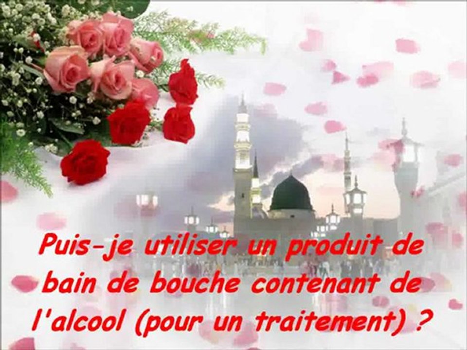 Puis-je utiliser un produit de bain de bouche contenant de l'alcool ? (pour un traitement) {Cheikh Abou Chayma}