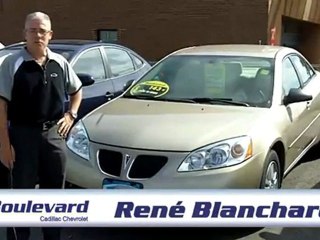2006 Pontiac G6 chez Boulevard Cadillac Chevrolet a Gatineau