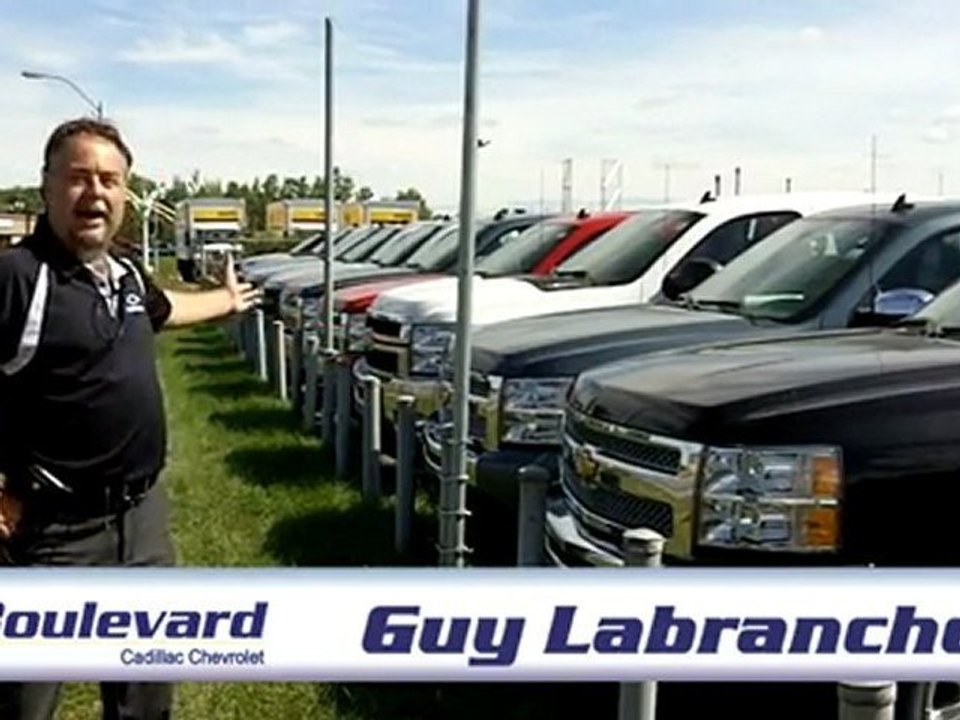 2011 Camions chez Boulevard Cadillac Chevrolet a Gatineau