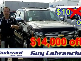 2011 Avalanche LTZ chez Boulevard Cadillac Chevrolet a Gatin