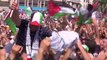 Etat Palestinien à l'ONU: les Palestiniens manifestent en masse en Cisjordanie