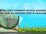 Tips to Lower the Cost of Auto Transport
