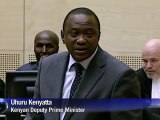 Kenyan deputy premier Kenyatta at war crimes court