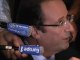 François Hollande en conférence de presse avant son meeting à Nantes mercredi soir