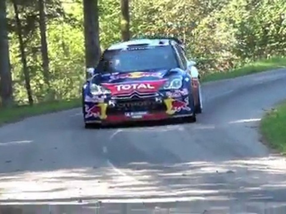 Tests Day K Raikkonen DS3 WRC vosges 2011