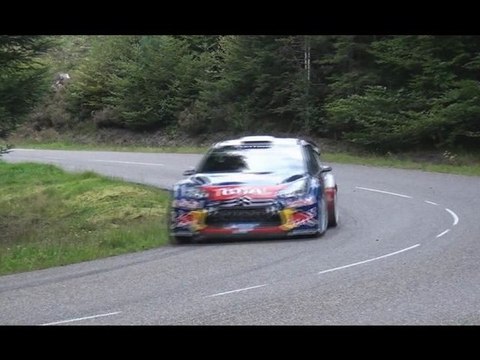 Essais pré-France 2011 LOEB/ELENA DS3 WRC