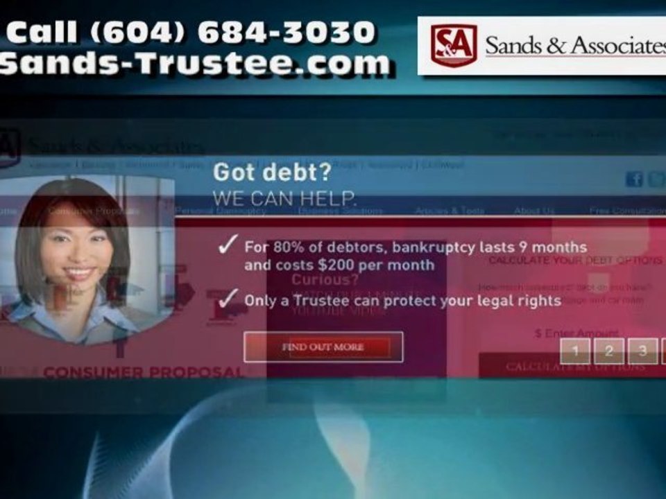 Bankruptcy Trustee in Vancouver BC – Sands and Associates
