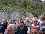 Tüfekçi Köyü Aziz Hocanın Hanıımının cenazesi Dernekpazarı