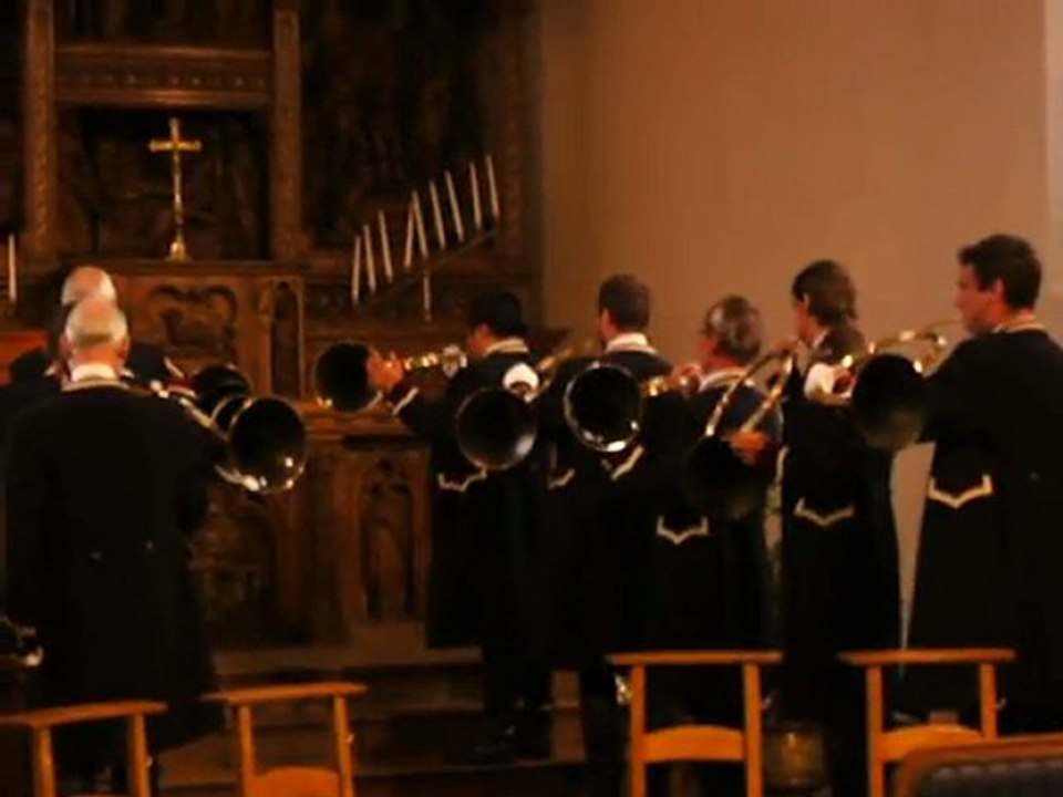 Final de la Messe de Saint Hubert à Redu, le 17 septembre 2011