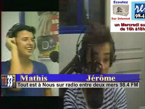 Tout est à nous avec Jérôme sur radio entre deux Mers 98.4 FM r2m