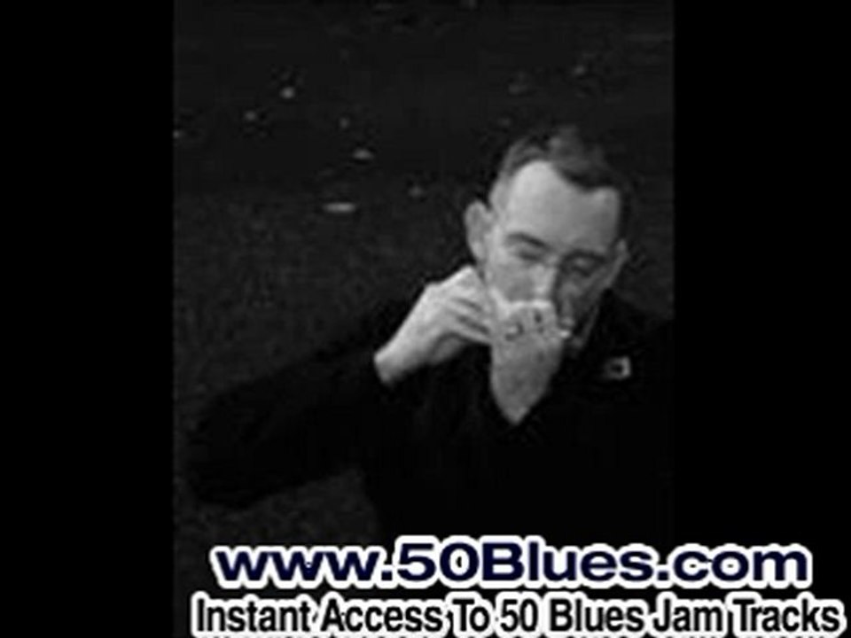 Blues Acoustic Backing Track In G for Guitar, Harmonica and