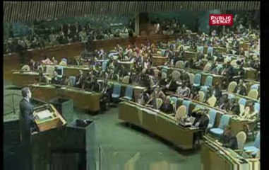 Sarkozy pour un statut d'observateur à l'ONU de la Palestine