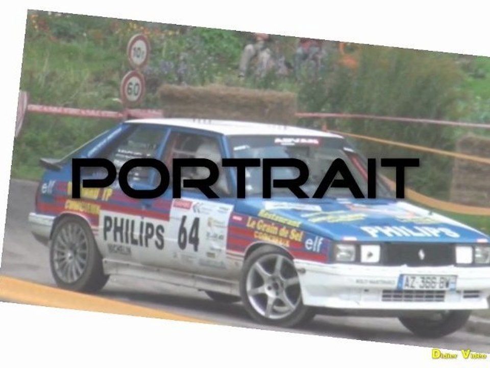 Patrick FRANCOIS au rallye vosgien 2011