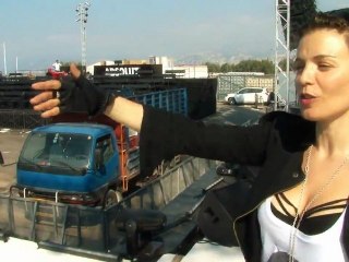 GALA during sound check in Beirut