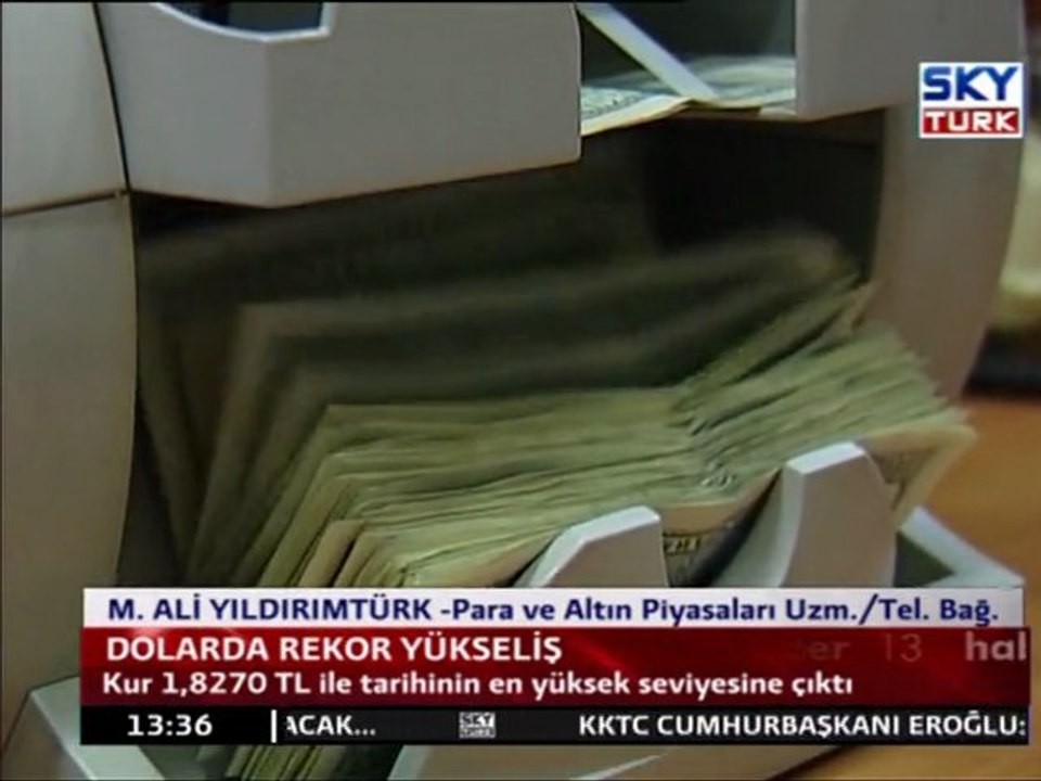 Dolarda Rekor Yükseliş