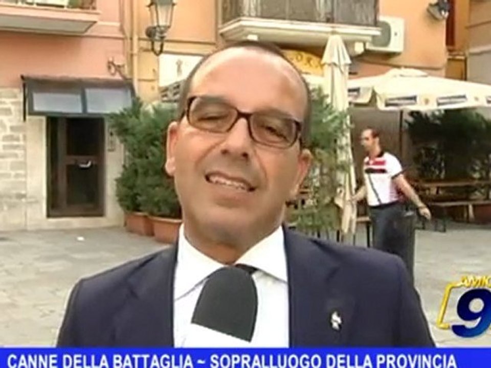 Canne della Battaglia |  Sopralluogo della Provincia