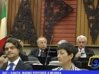 BAT  Sanità, Marmo risponde a Mennea