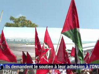 Liban: des Palestiniens manifestent devant les locaux de l'UE