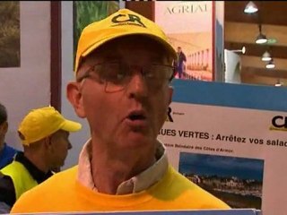 Algues vertes : La Coordination Rurale (CR) manifeste au SPACE