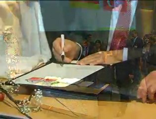 Cumhurbaşkanları ve eşleri Alman Çevre Vakfı’nı (DBU) ziyaret ettiler