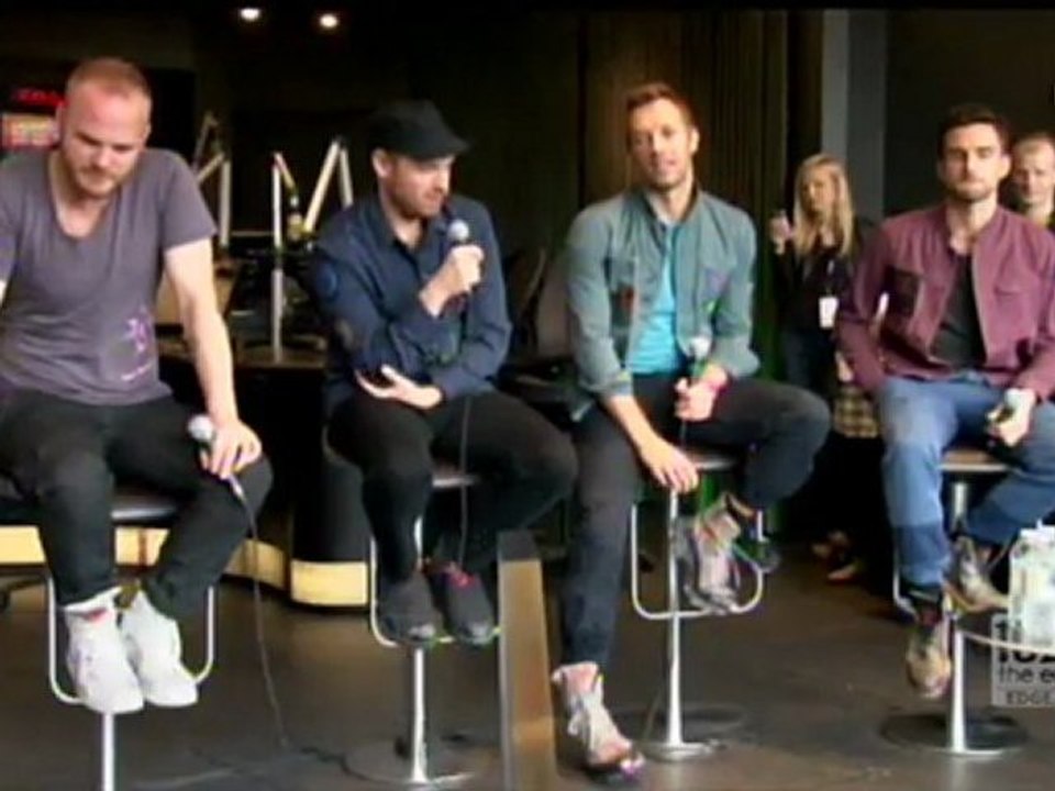 Coldplay Interview (Part 1 of 2) - 102.1 the Edge Rock of Fame Induction