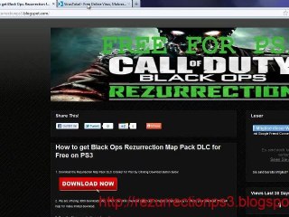 Black Ops Rezurrection DLC Redeem Code Generator v1.2 [UPDATED]