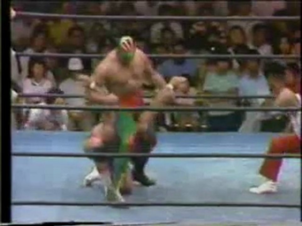 Mil Mascaras vs Ricky Steamboat. PT2