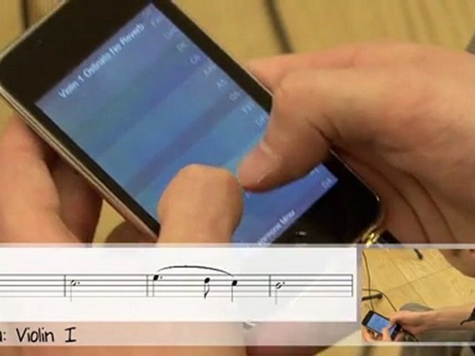 Ostinato for 8 iPods (iPhone/iPad) - How does it work? by DigiEnsemble Berlin