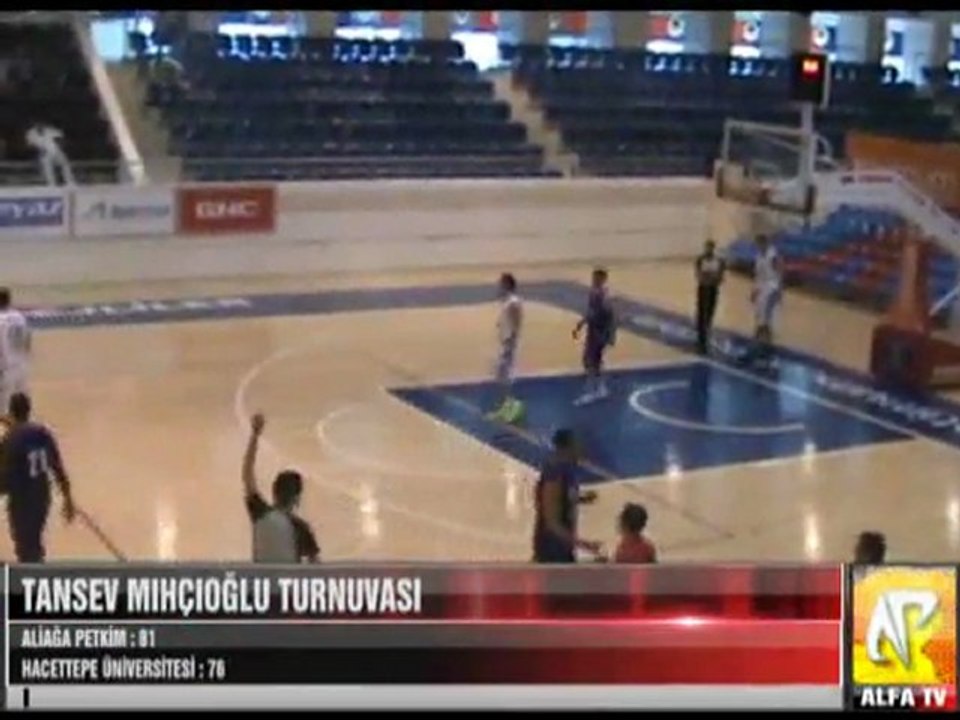 Tansev Mıhçıoğlu Turnuvası Aliağa Petkim - Hacettepe Üniversitesi 2 Period
