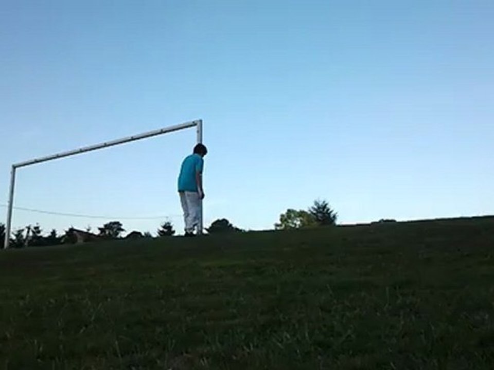 Salto arrière sur place =)