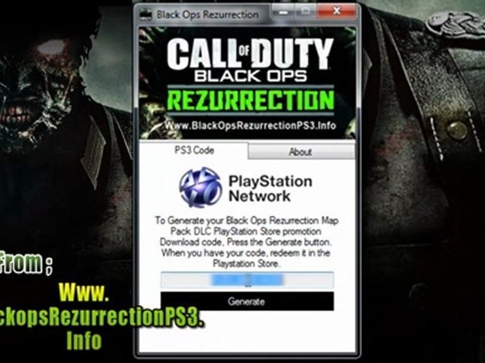 Call of Duty Black Ops Resurrection Moon Zombie Pack DLC Free - PS3