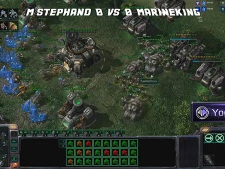 Match SC2 : Stephano (Z) vs MarineKing (T)