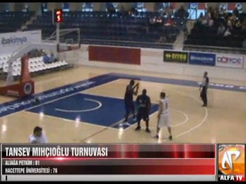 Tansev Mıhçıoğlu Turnuvası Aliağa Petkim - Hacettepe Üniversitesi 3 Period