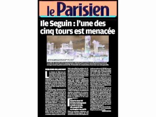 Ile Seguin : Une tour Baguet en moins
