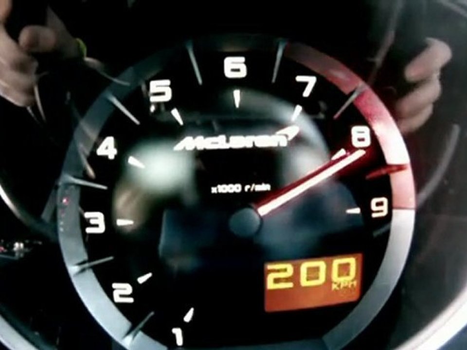 McLaren MP4-12C - Official Performance Data