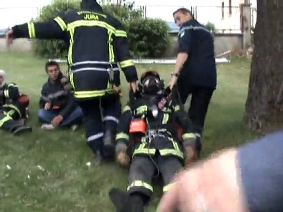 Making of "Mort au feu!" : Feu d'extérieur