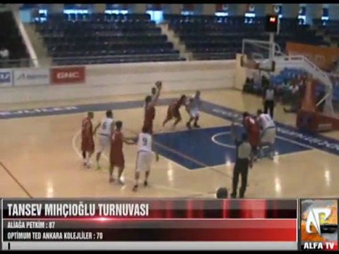 Tansev Mıhçıoğlu Turnuvası Aliağa Petkim - Optimum Ted Ankara Kolejliler 3 Period