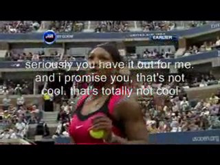 Serena Williams Outburst @ US Open 2011 Final