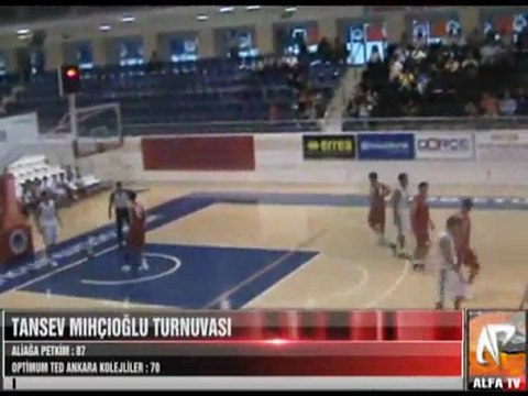 Tansev Mıhçıoğlu Turnuvası Aliağa Petkim - Optimum Ted Ankara Kolejliler 4 Period
