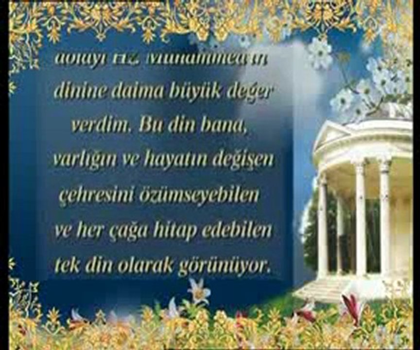 Batı dünyasında Hz. Muhammed (sav)'e duyulan hayranlık