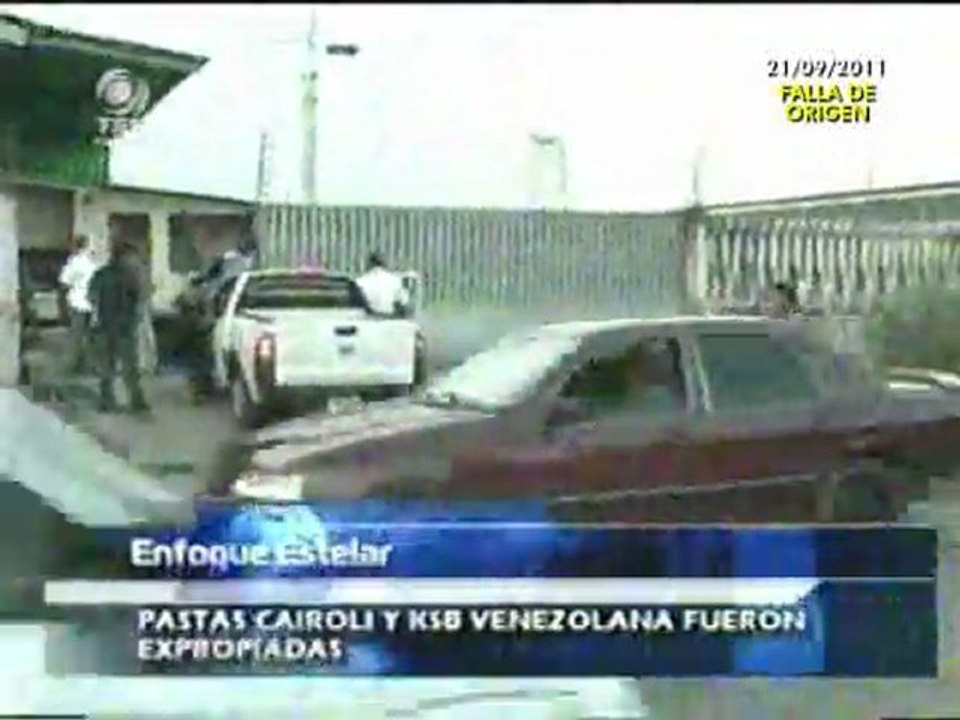 Siguen las Expropiaciones: Ahora le tocó a Pastas Cairolli