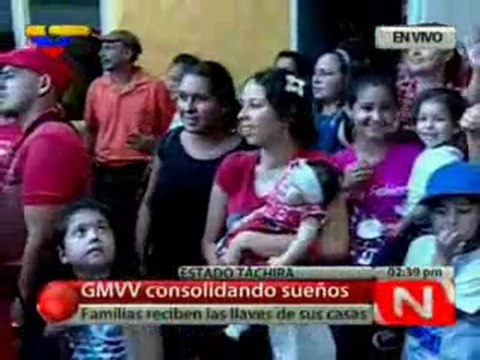 Entregan 48 viviendas en desarrollo habitacional Villa Crdoba en Santa Ana del Tachira