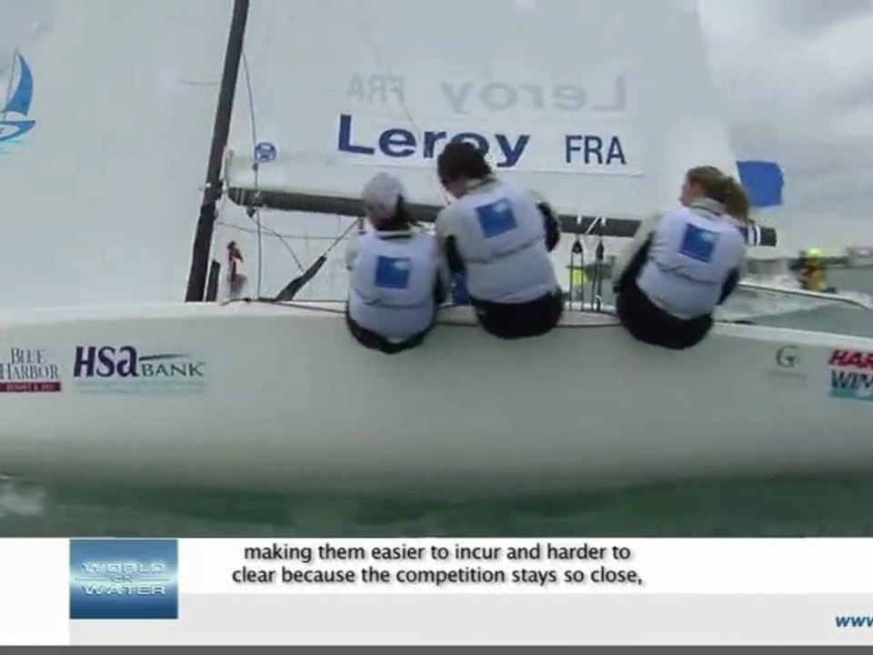 September 23.11 "World on Water" Global Boating Video News Report. Week 38. See a Volvo 70 Broach at High Speed and Stay Down.