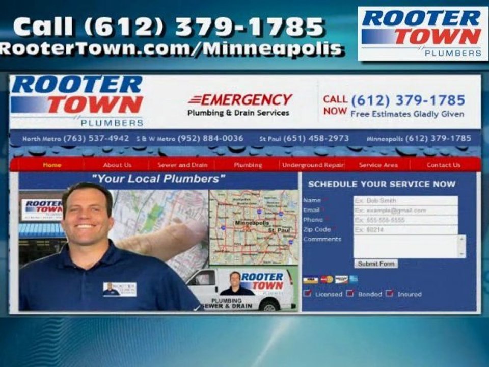 Plumber in Minneapolis MN – Rooter Town
