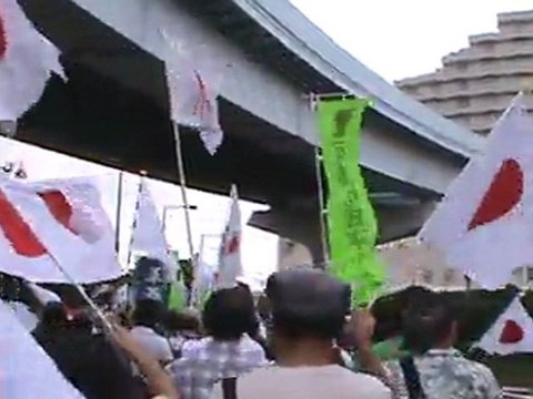 【9/19】フジテレビ抗議デモ　バーチャルツアー７【頑張れ日本】