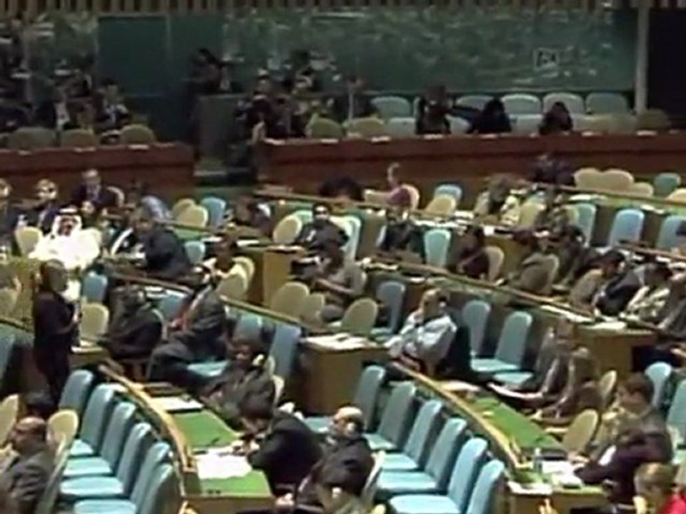 Les Occidentaux partent lors du discours d'Ahmadinejad à l'ONU